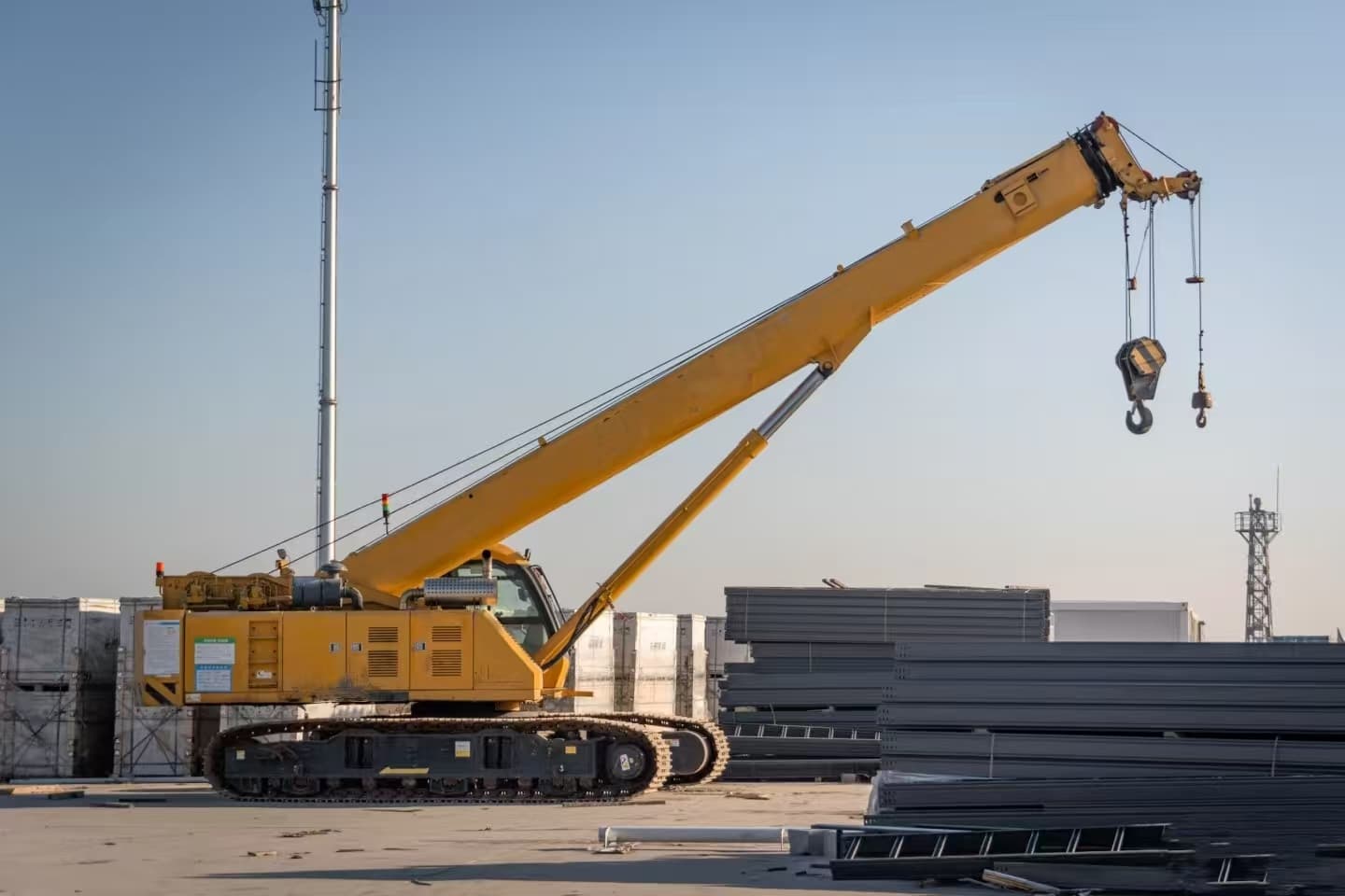 Chinese crawler crane